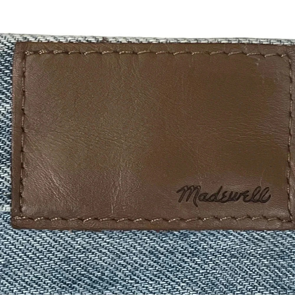 Madewell The MomJean Gilford Wash Ripped Edition Mom Jeans Women‎ Size 32 - Picture 9 of 13